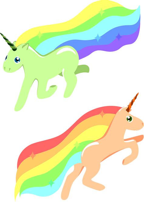 Rainbow Unicorn Clipart