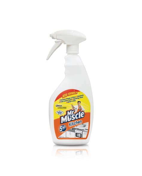 It effectively removes dirt from multiple kitchen surfaces. Mr Muscle Kitchen Cleaner - Westcare Education Supply Shop