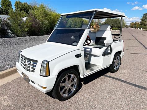 Cadillac Escalade Custom Golf Cart Made By Acg Street Legal Wow
