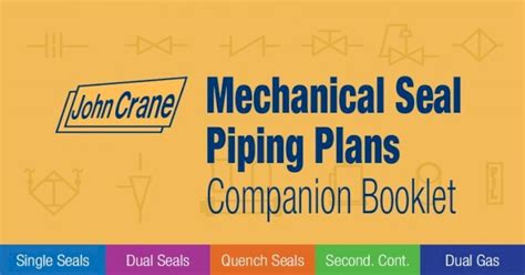 Mechanical Seal Piping Plans Companion Bookletplan 01 Single Seals