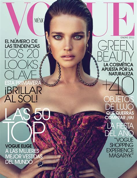 Natalia Vodianova Throughout The Years In Vogue Glamour Beauty Model