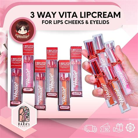 Hottie Cosmetics 3 Way Vita Lipcream For Eyes Lips And Eyelid By Sili Queen Shopee Philippines