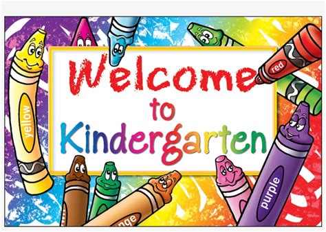Welcome To Kindergarten Welcome To Kindergarten Banner Transparent