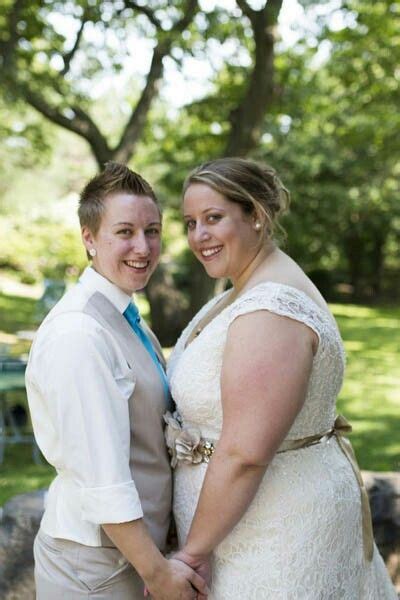 Pin On Butch Femme Lesbian Wedding Photographs