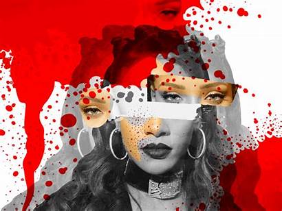 Collage Rihanna Anti Album Gifs Composition Random