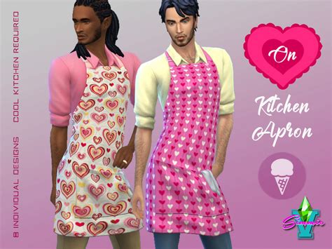 The Sims Resource Simmiev Heart On Apron