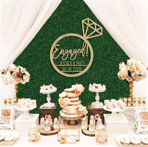32 Engagement Party Decoration Ideas That Ll Put You In The Mood To Say