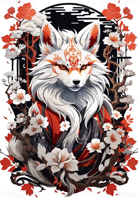 Mystical Kitsune Enigmatic Charms Of The Fox Spirit Ai Generative