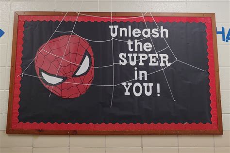 Inspiration For Testing Week Bulletin Boards Spiderman Marvel School