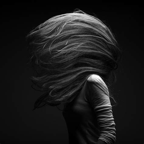 Rose Hair In Motion By Marc Laroche