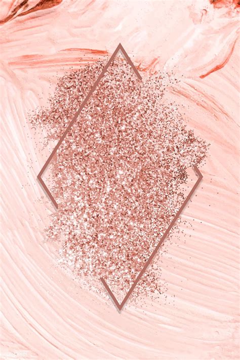 Download Premium Vector Of Pink Gold Glitter With A Brownish Red