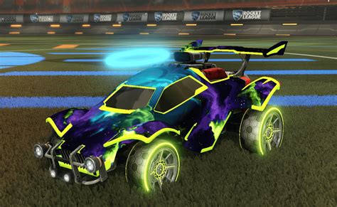 Loving This Look With The Lime Interstellar Rrocketleague