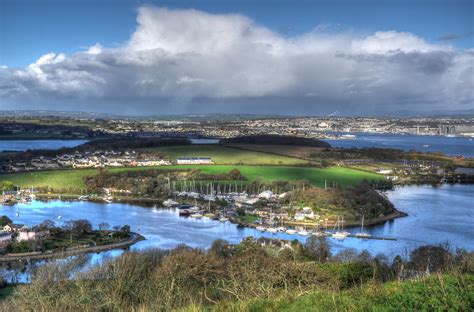 Millbrook Lake Plymouth And River Tamar This Is The Far Sou Flickr