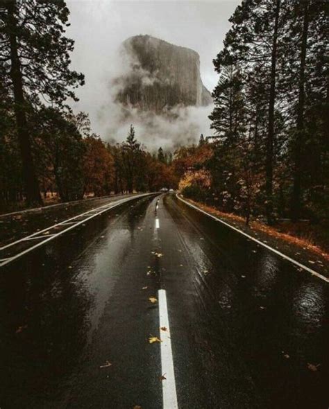 Fantastic 1440x2960 Highway Turn Road Rainy Water On Road Wallpaper