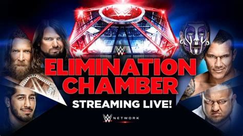 The main elimination chamber event started at 7pm est/ 4pm pst on sunday, february 21st. Full Card For WWE Elimination Chamber 2019 on WWE Network ...