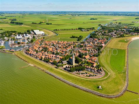 Aerial View Hindelopen Friesland Aerial View Of Hindelopen Marina