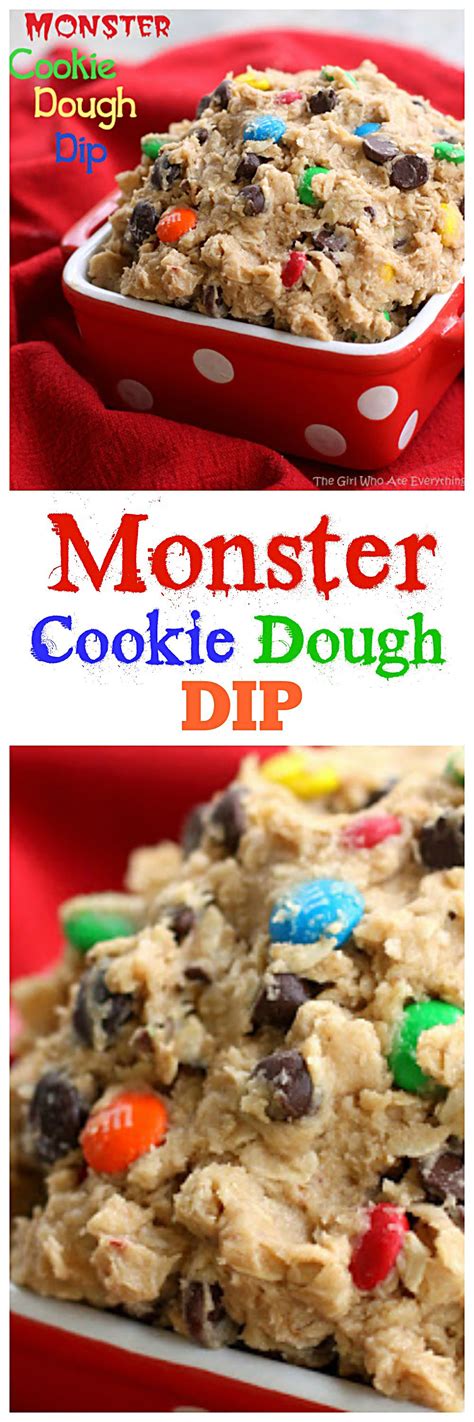 Monster Cookie Dough Dip Video The Girl Who Ate Everything Recipe