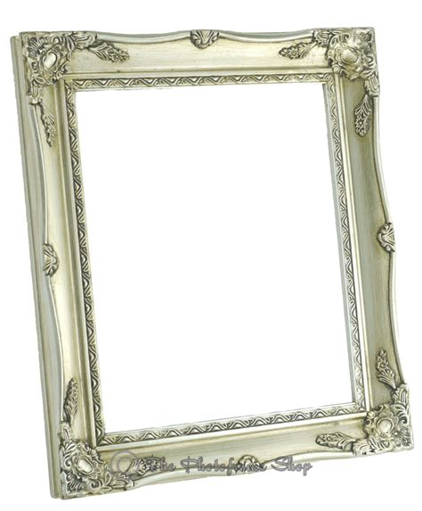 Silver old stock photos and images (93,276). Ornate Vintage Swept Baroque Antique Silver Picture Frame ...