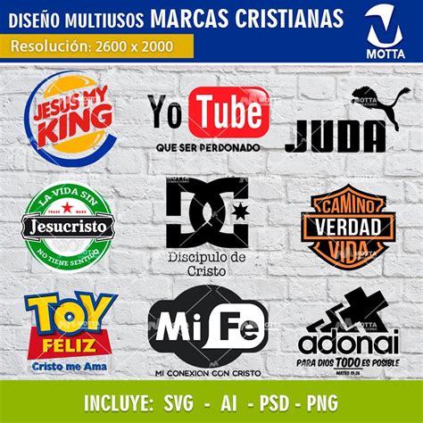 DiseÑos Para Camisetas Cristianas Con Logos De Marcas