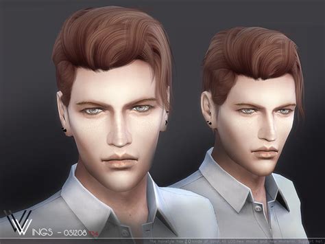 Male Hair Os1208 By Wingssims Sims 4 Hair