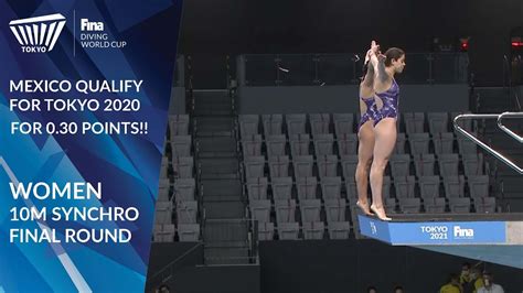 Diving World Cup 2021 Women S 10m Synchro Final Round Youtube