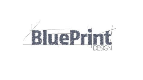 Blueprint Design Logo Animation Youtube