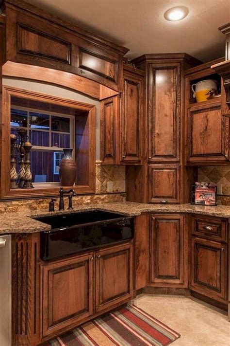 Finding the perfect rustic kitchen and bathroom cabinets can be a huge relief for many cabin owners. 31 Fabulous Modern Rustic Kitchen Cabinets - MAGZHOUSE