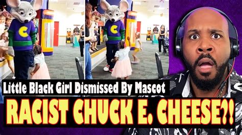 Another One Chuck E Cheese Mascot Accused Of Ignoring Little Black
