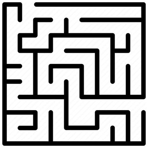 Block Maze Hedge Maze Maze Navigation Puzzle Trap Maze Icon In 2020