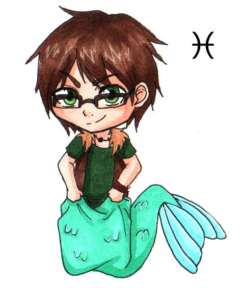 Zodiac Chibies Pisces By Water Diamond On Deviantart