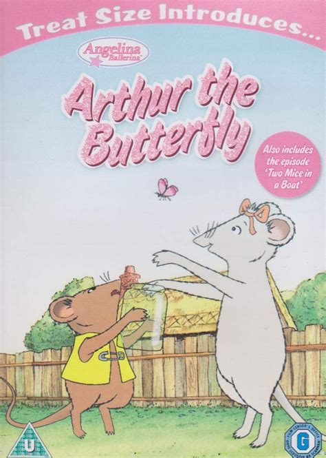 Angelina Ballerina Arthur The Butterfly Two Mice In A Boat Dvd