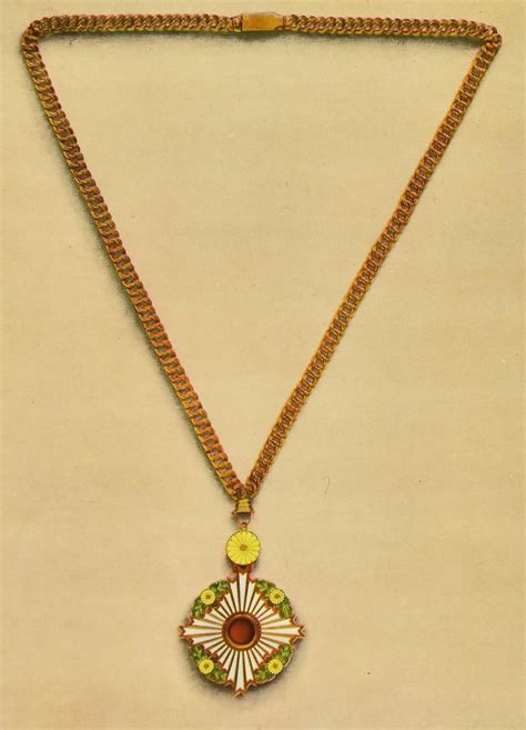 Supreme Order Of The Chrysanthemum Medals Of Asia