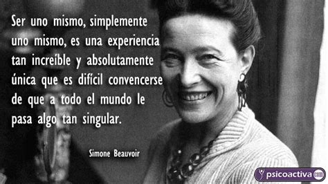 Simone De Beauvoir La Mujer Rota Frases Frases Motivadoras