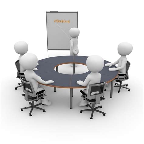 Download Meeting Collaboration Meet Royalty Free Stock Illustration