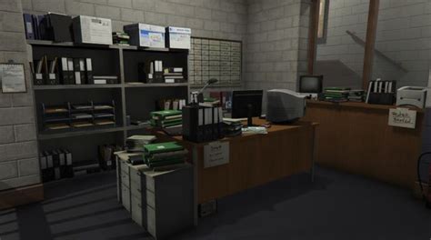 Image Mission Row Police Station Prison Office Interior Gtao