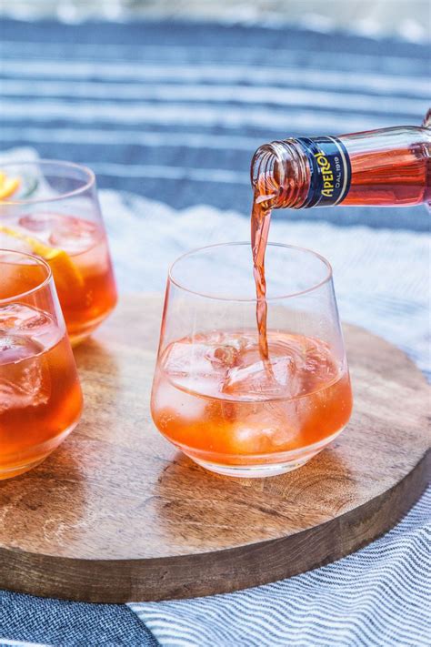 All the distinctives parts that make aperol, aperol. Aperol Spritz - HonestlyYUM