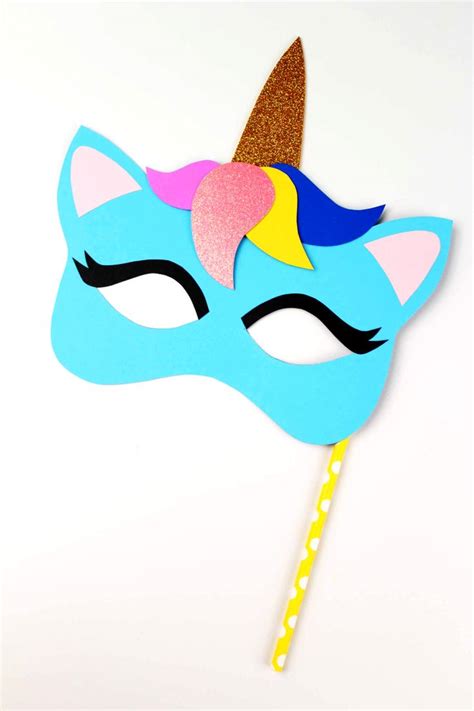 These Unicorn Masks Would Make Awesome Party Favours And Work Well As