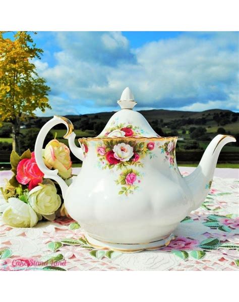 Due Soon Royal Albert Celebration Teapot Tea Pots Tea Pots Vintage
