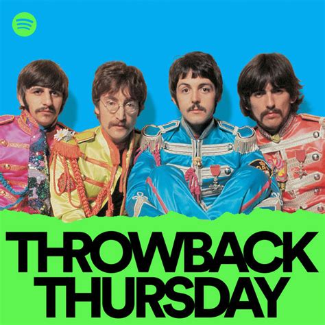 Throwback Thursday On Spotify