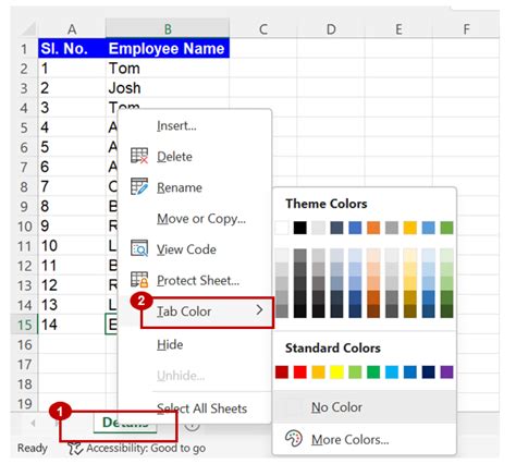 How To Change Tab Color In Excel Easy To Follow Guide Liveflow