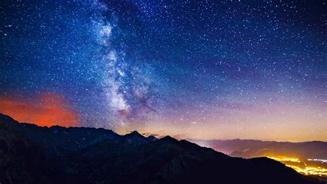 Milky Way Mountains Wallpapers Hd Wallpapers Id 12888