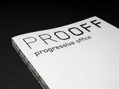 Popatrz Na Ten Projekt W Behance „prooff Progressive Office Product