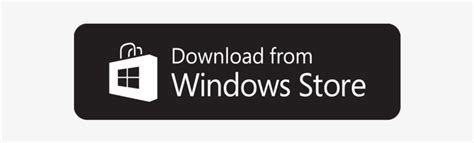Windows Store Badge Download From Windows Phone Store Transparent Png