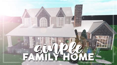 Welcome to Bloxburg: Simple Family Home (NO Advanced Placement) | $65k