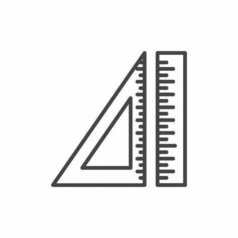 Ruler Measure Scale Tool Icon Download On Iconfinder