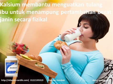 Kepentingan Kalsium Untuk Ibu Hamil Dan Menyusu Vitamin Cerdik By Coach Anah Ahmad