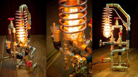Steampunk Diy Industrial Pipe Lamp 3 Youtube