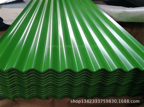 1828 Gauge Corrugated Prepainted Galvanized Steel Roofing Sheet In Africa
