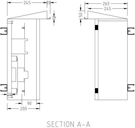 Genset Room Plan And Top View In Autocad Dwg File Cadbull