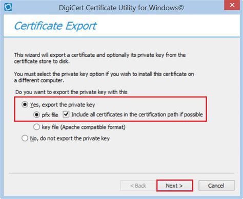 Pfx Certificate Export Certificate Utility